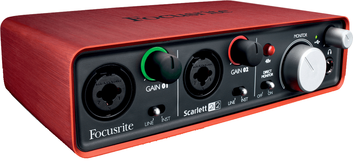 La Boite Noire du Musicien - L'interface audio portable Focusrite Scarlett  2i2