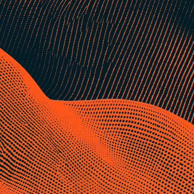 formes d'ondes orange