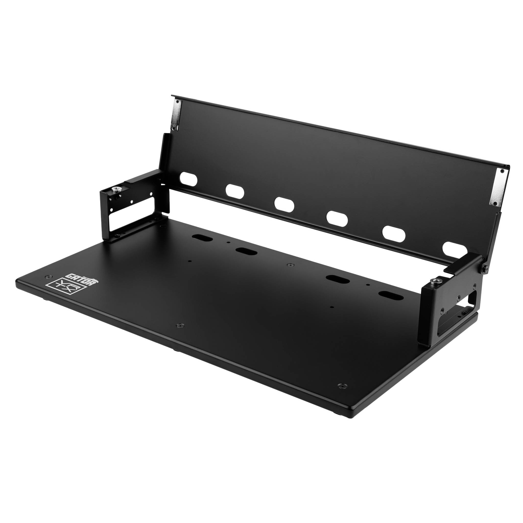pedalboard avec plateau ouvert