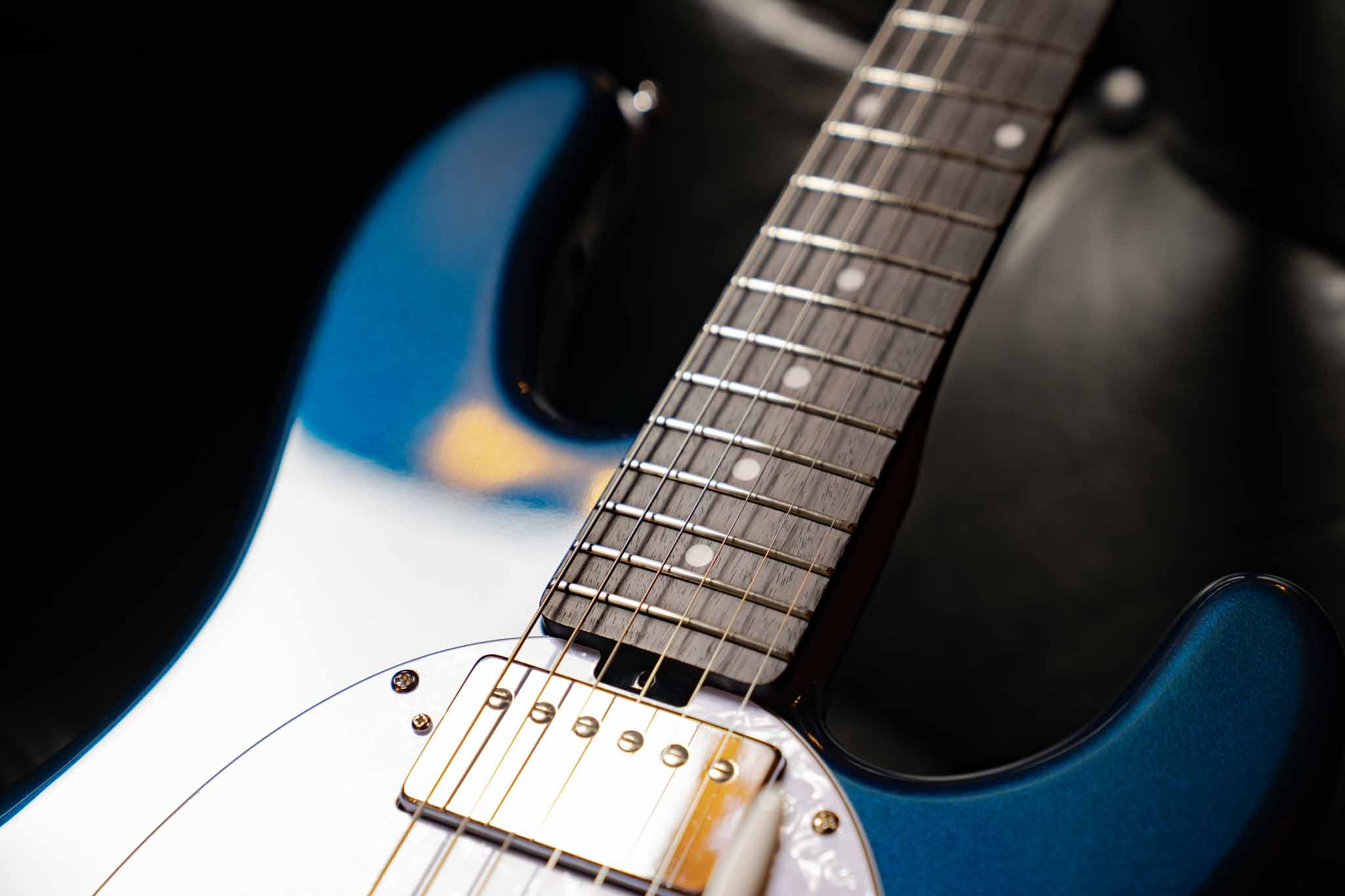 Basse Sterling by Music Man StingRay II Blue Pearl Micro Humbucker